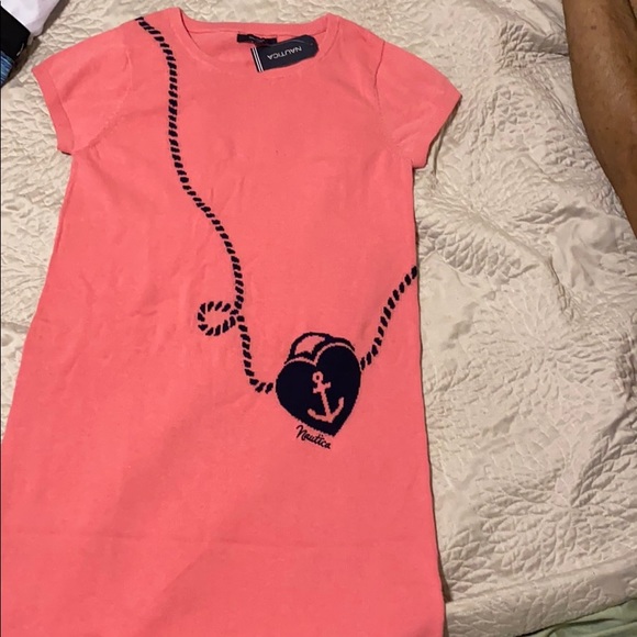 Nautical girl dress size XL/TG16 new - Picture 6 of 8